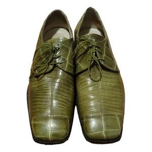 Fortune (collection by Liberty Shoes) Men's Alligator Embossed Dress Shoes